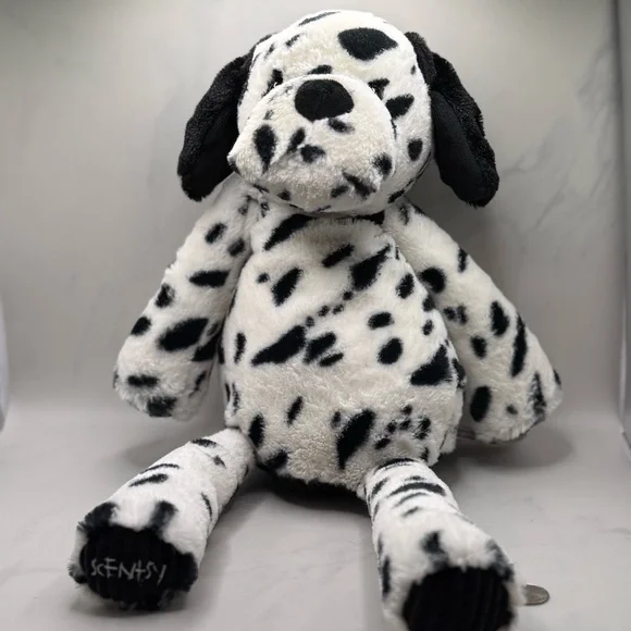 Scentsy Black and White Dalmatian Dog Plush (no scent pack included) - Picture 2 of 9